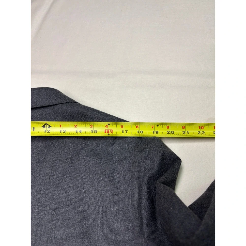 J.Crew Ludlow Slim Suit Mens 46R W38 L30 Moon British Cloth Charcoal Grey Wool